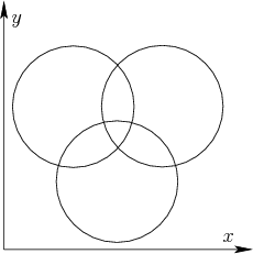 \begin{figure}\centerline{\psfig{file=figs/threecirc.eps,width=2.0in} }\end{figure}