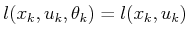 $ l(x_k,u_k,\theta_k) =
l(x_k,u_k)$