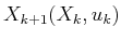 $ X_{k+1}(X_k,u_k)$